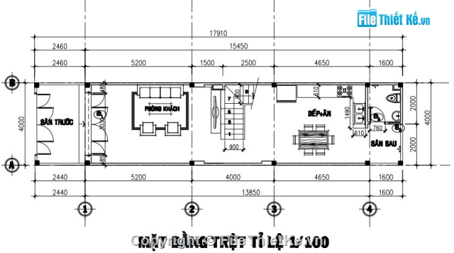 nhà 3 tầng,file nhà 3 tầng,nhà 1 tầng